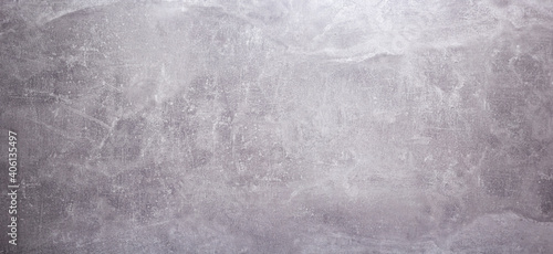 grey stone or marble surface background of table or wall texture. Panorama or panoramic view with copy space
