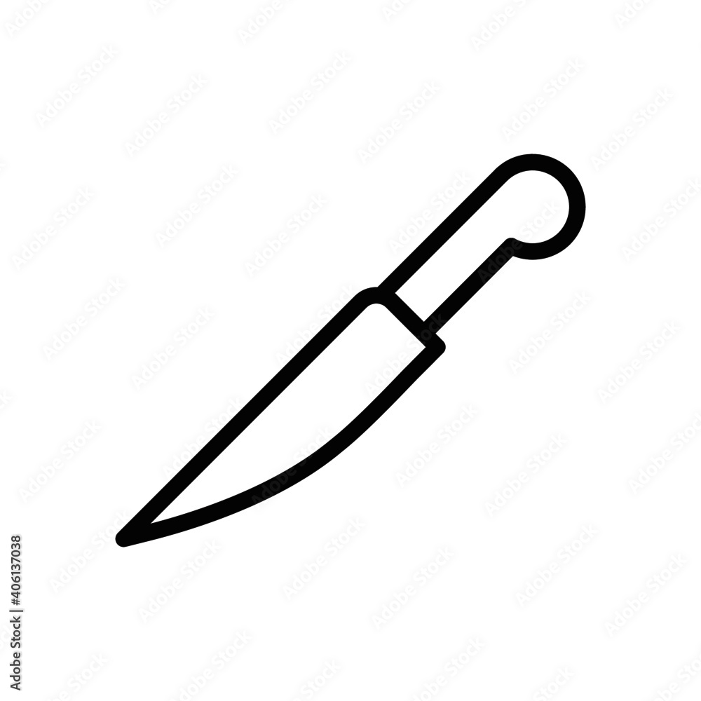 line icon laboratory knife symbol line icon laboratory knife symbol