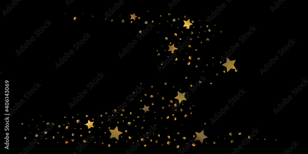 Star of confetti. Falling starry background. Star of confetti. Falling starry background.