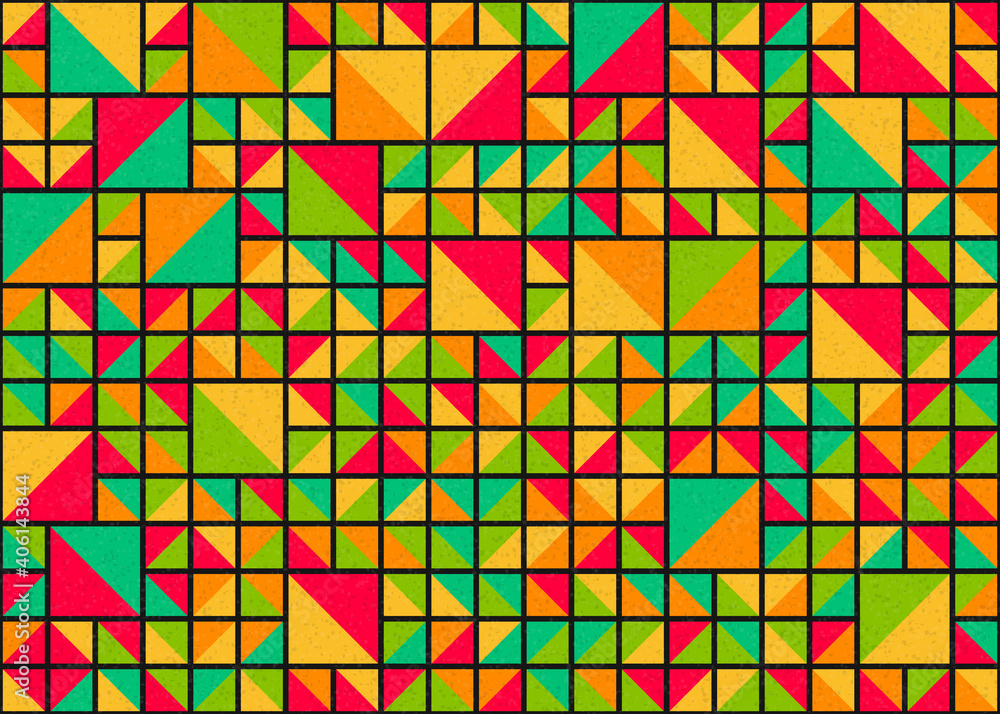 Abstract Geometric Pattern generative computational art illustration Abstract Geometric Pattern generative computational art illustration