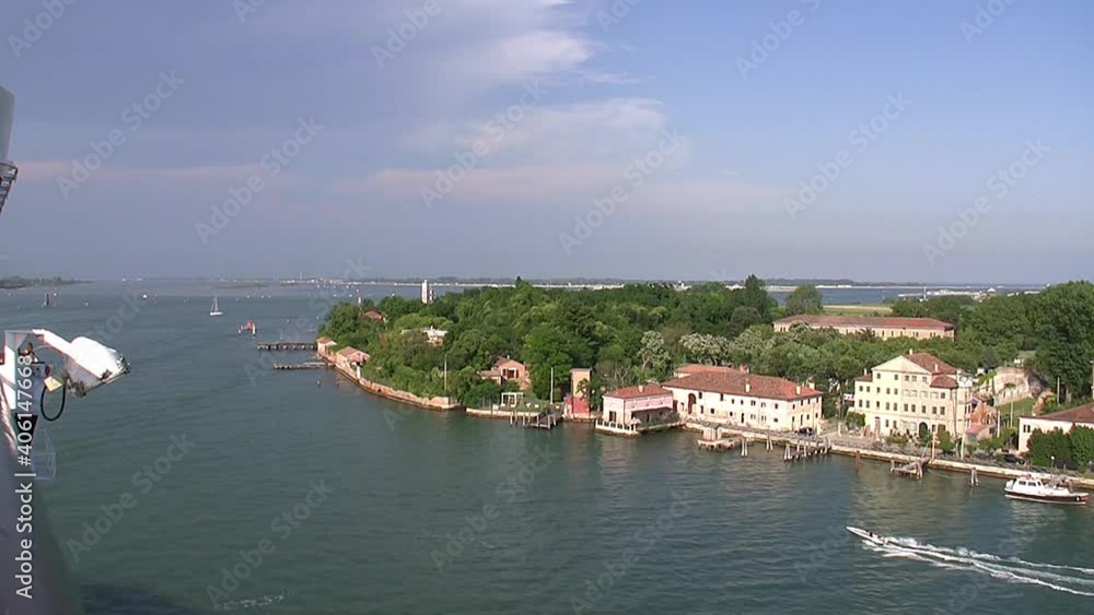 Leaving Venice by Ship Leaving Venice by Ship