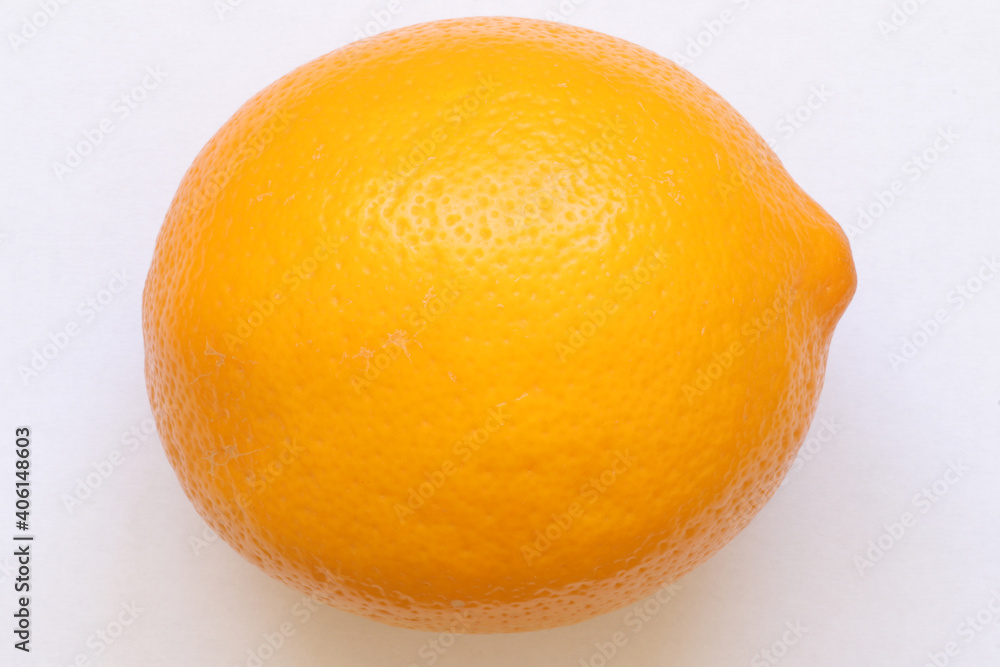 Lemon close-up on a light background. Lemon close-up on a light background.