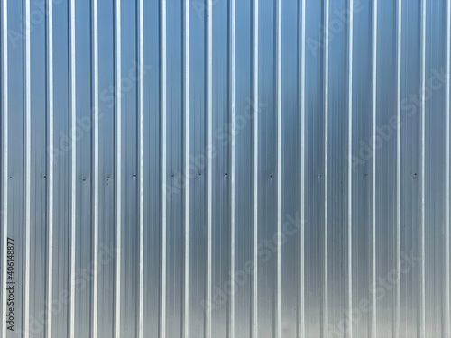 Metal plate fence background