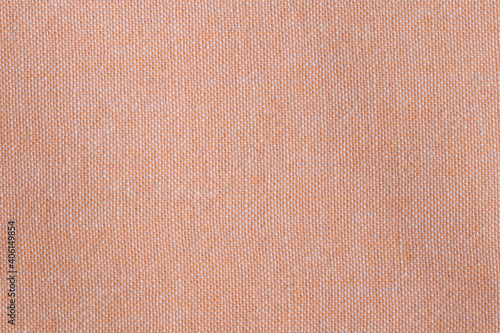 Orange fabric texture for clothing.