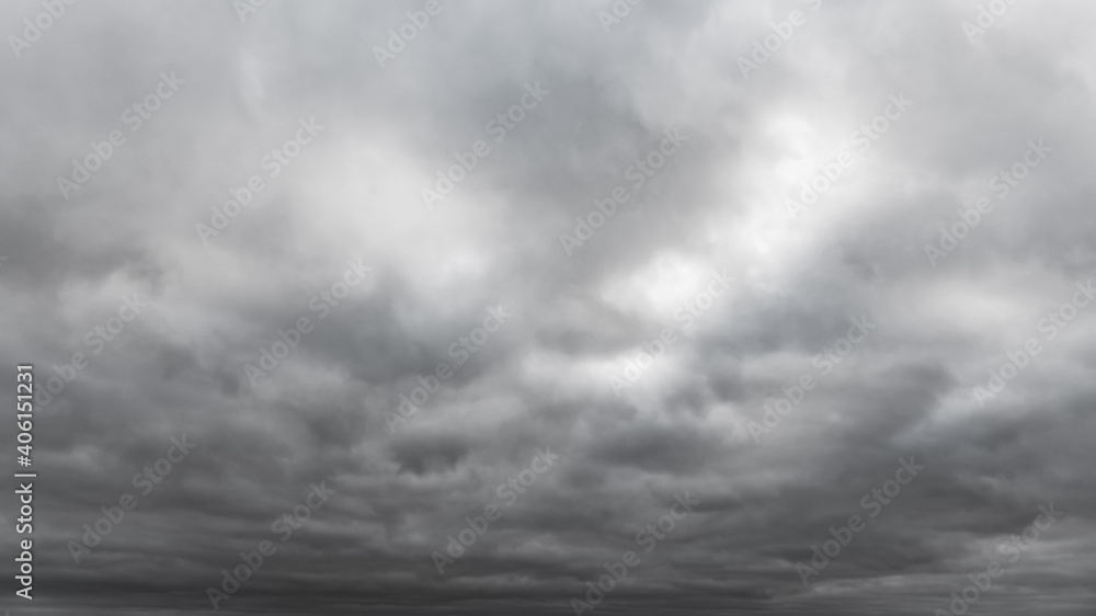Dark storm clouds on sky background Dark storm clouds on sky background