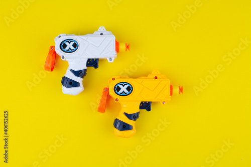 toy gun with color soft bullets children toy