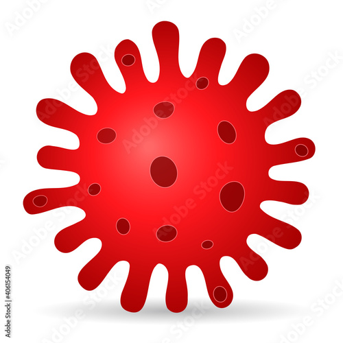 Microbe vector cartoon