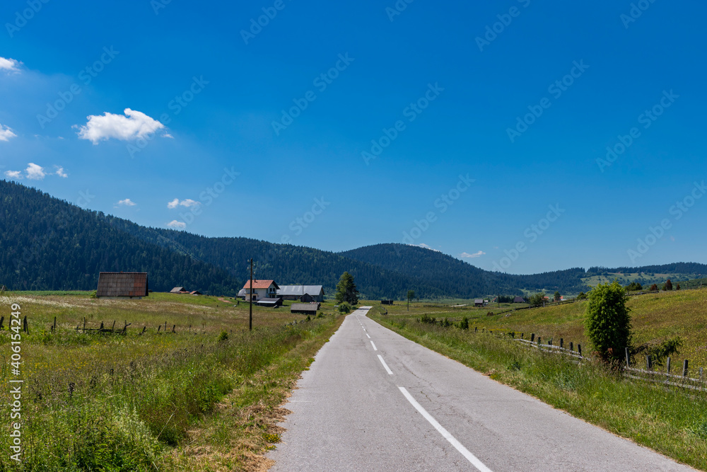 road in the mountains