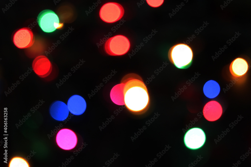 Colorful and Bright Round Bokeh Abstract Colorful and Bright Round Bokeh Abstract