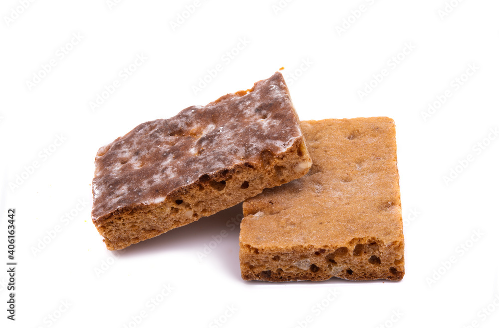 ginger biscuit isolated ginger biscuit isolated