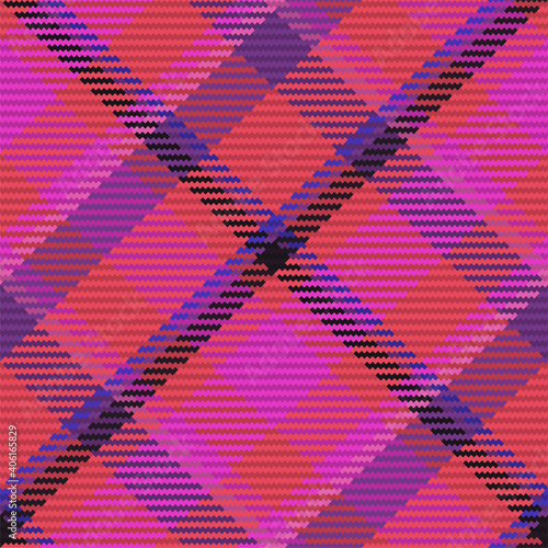 Seamless pattern of scottish tartan plaid. Repeatable background with check fabric texture. Vector backdrop striped textile print.