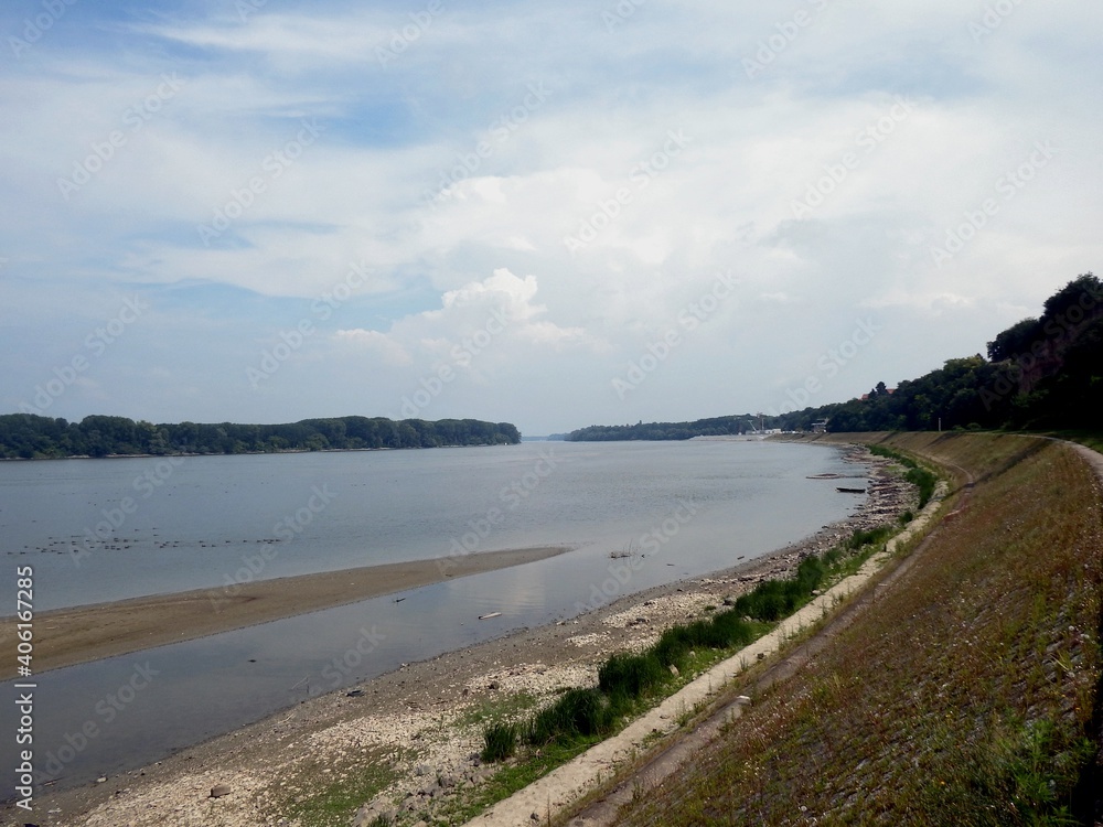 The Republic of Croatia, town of Vukovar, on the Danube river