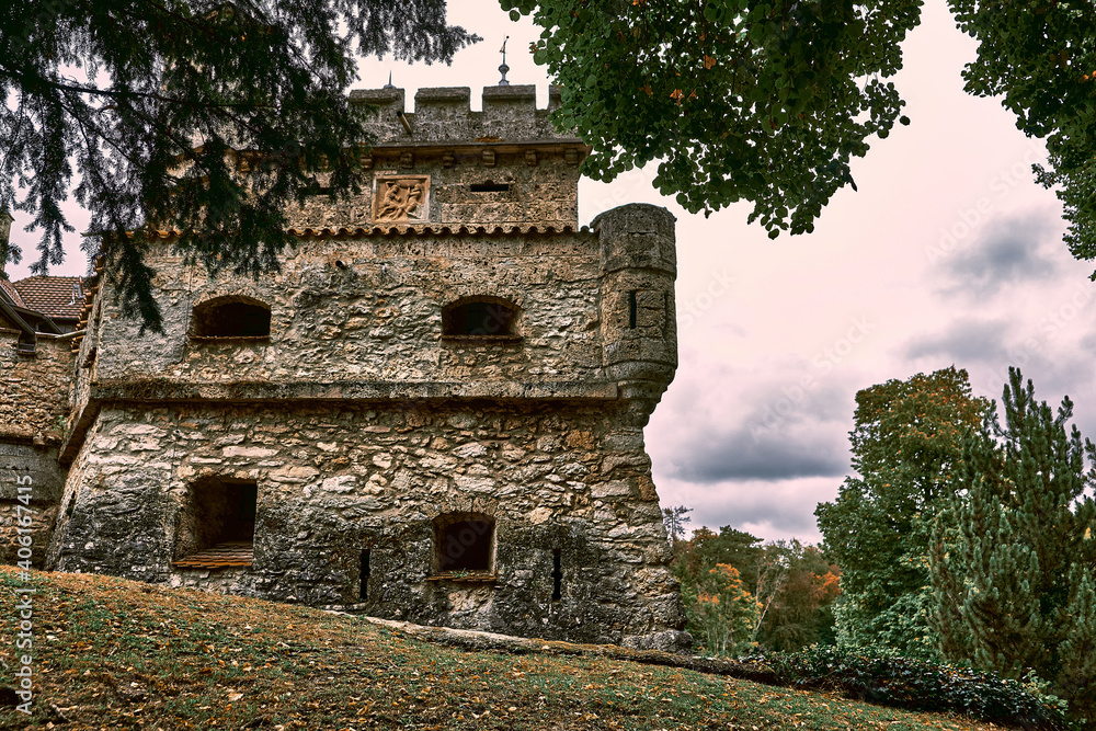Naklejka premium Schloss Lichtenstein