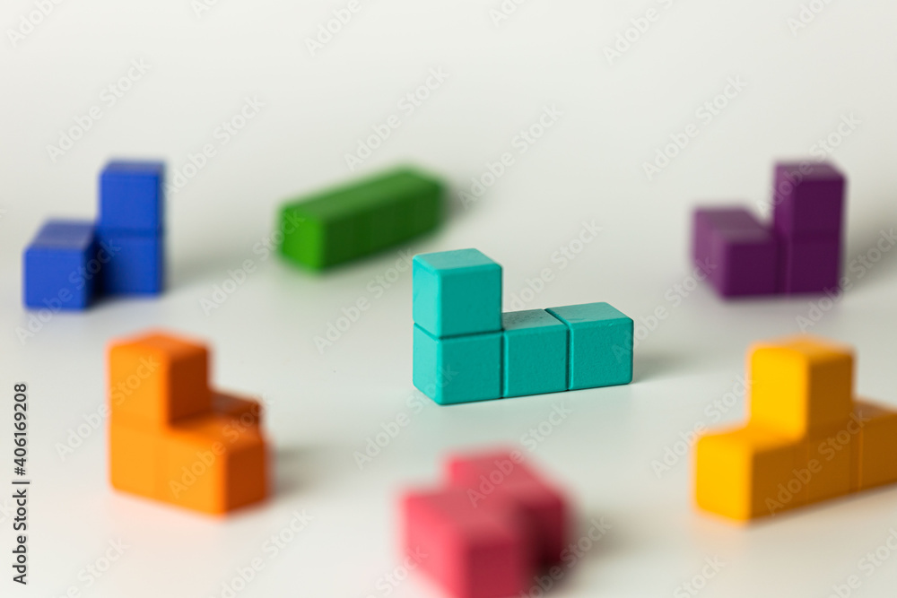 Obraz premium Color Cubes