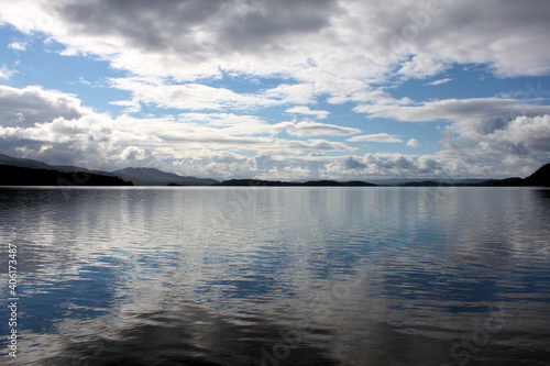 A view of Lock Lomond in Scotland