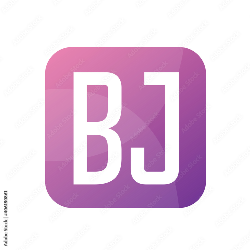 BJ Letter Logo Design With Simple style BJ Letter Logo Design With Simple style