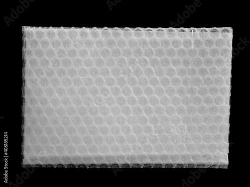 Close up air bubble warp protection goods. plastic warp Industrial packaging