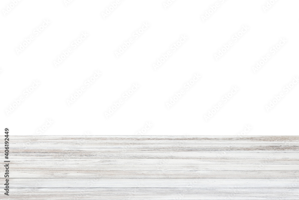 Wooden tabletop isolated on white background Empty rustic wood table,For montage product display or design key visual layout.with clipping path Wooden tabletop isolated on white background Empty rustic wood table,For montage product display or design key visual layout.with clipping path