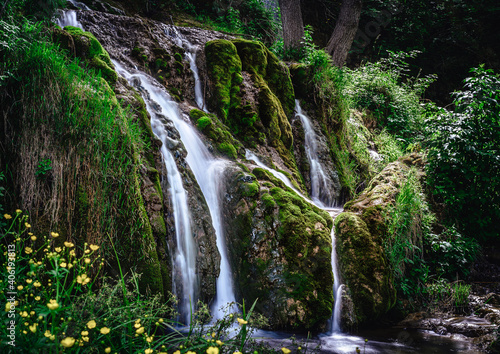 Fototapeta Naklejka Na Ścianę i Meble -  Waterfall in nature.