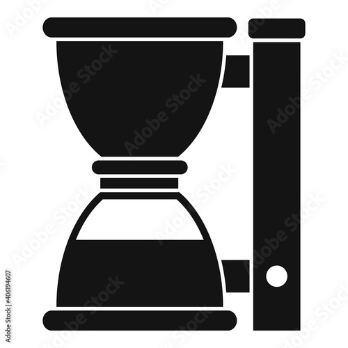 Barista coffee machine icon. Simple illustration of barista coffee machine vector icon for web design isolated on white background