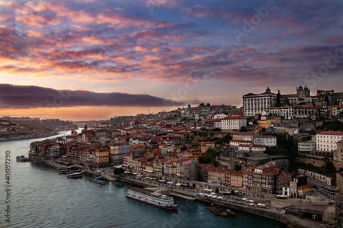 Porto sunset Portugal