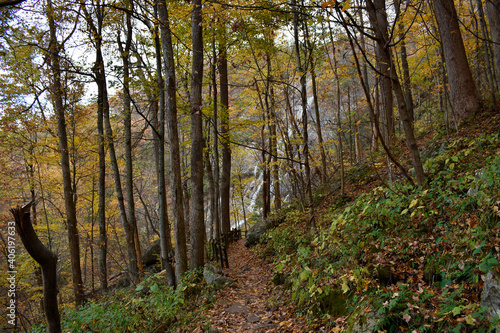 Hiking Trail in Autumn © HANK GREBE