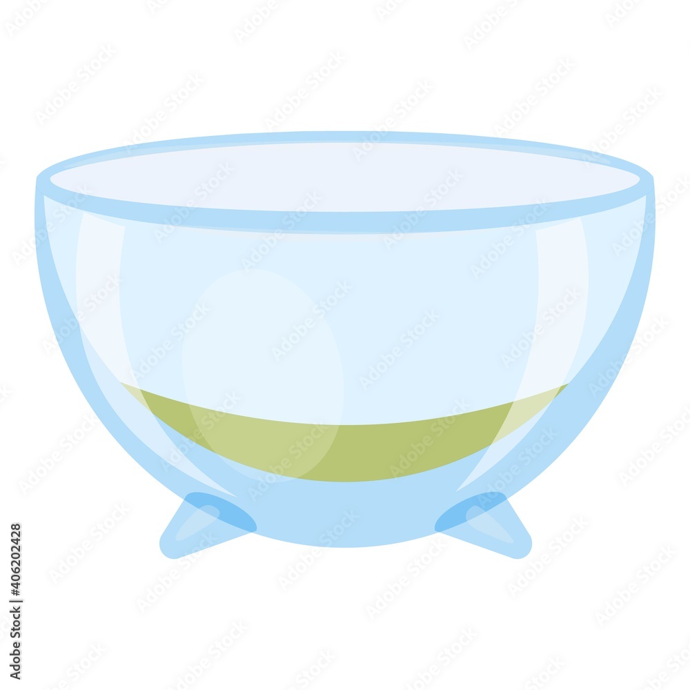Bowl aquarium icon. Cartoon of bowl aquarium vector icon for web design isolated on white background Bowl aquarium icon. Cartoon of bowl aquarium vector icon for web design isolated on white background