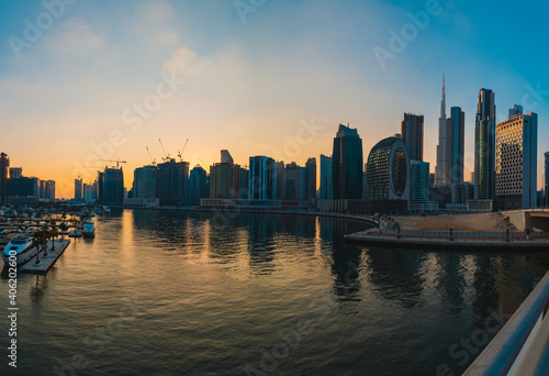 Sunsets in Business Bay - Dubai
