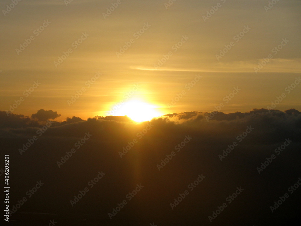 sunset Ngorongoro Conservation Area in Tanzania sunset Ngorongoro Conservation Area in Tanzania