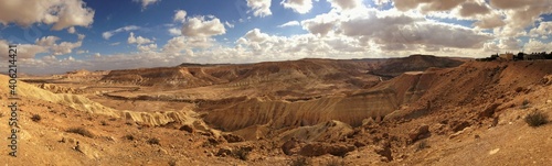 Desert landscape Israel