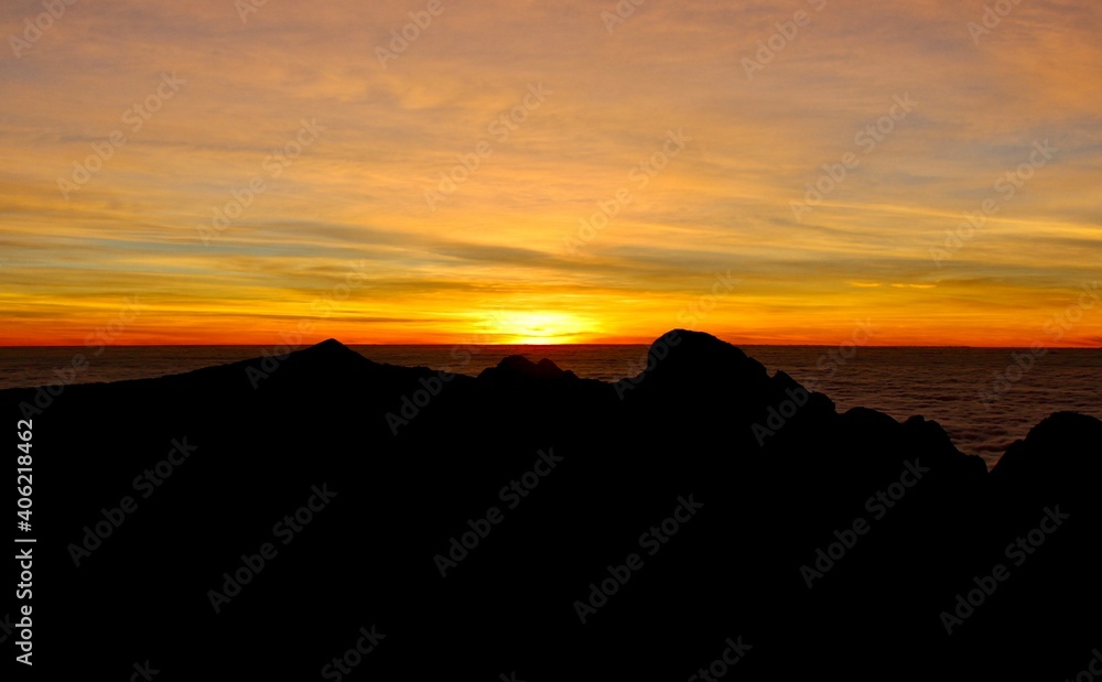 Kinabalu sunrise