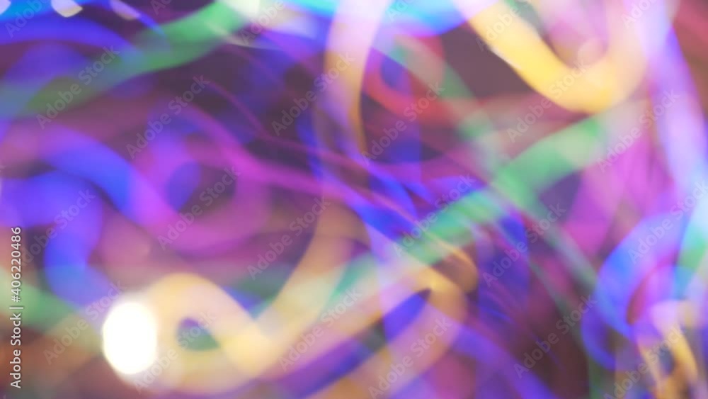Colorful Neon Sign Closeup Colorful Neon Sign Closeup
