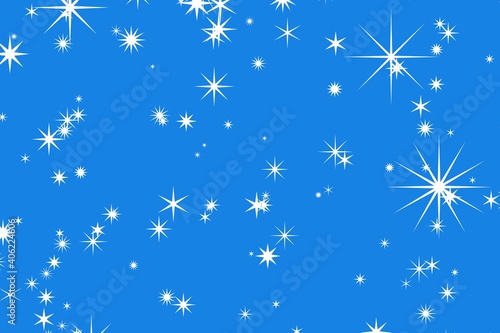 Christmas Background: Stars