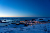 Winter in Ulsteinvik, Norway.