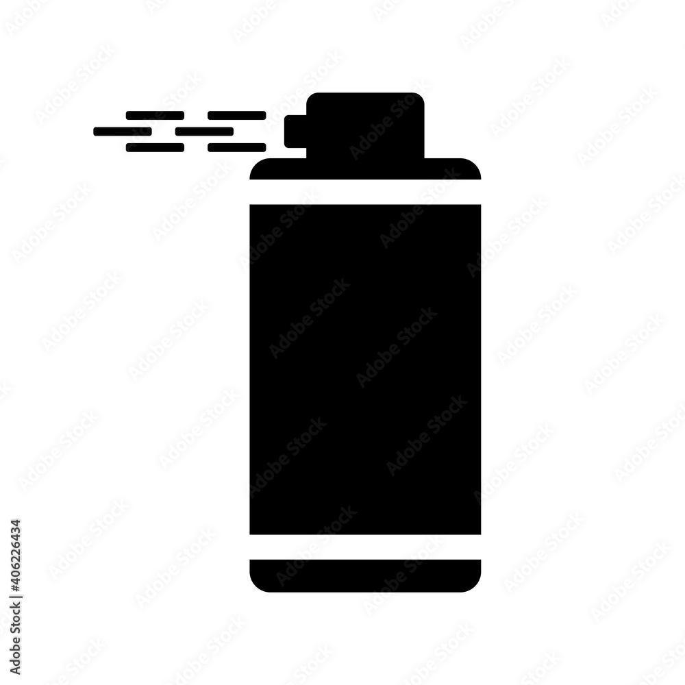 Spray icon. Vector spray icon isolated on a white background. Spray icon. Vector spray icon isolated on a white background.
