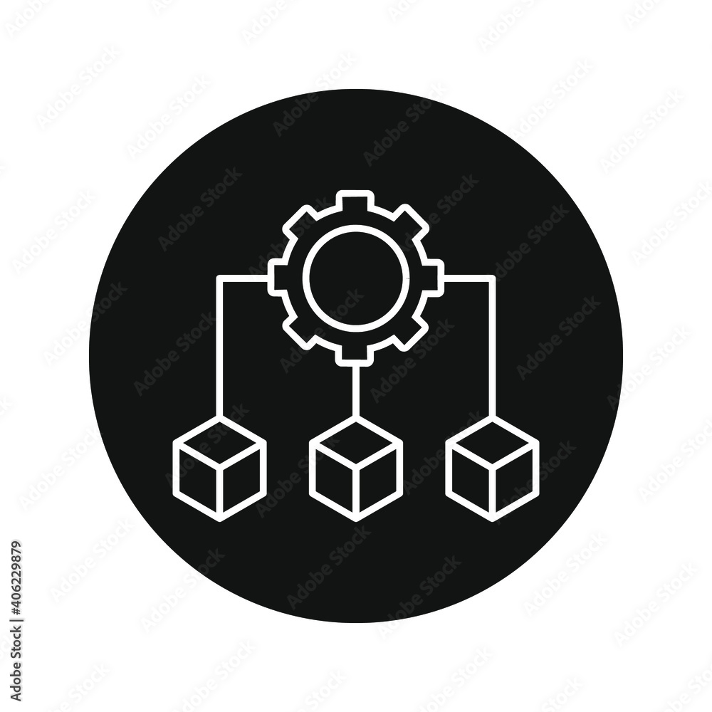 Infrastructure outline icon. Thin line style from community icons collection color editable Infrastructure outline icon. Thin line style from community icons collection color editable