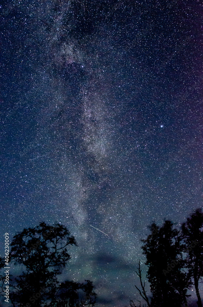Milky way seen in Northern Norway Milky way seen in Northern Norway