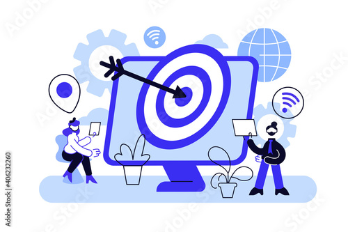 Concumers with devices get targeted ads and messages. Multi device targeting