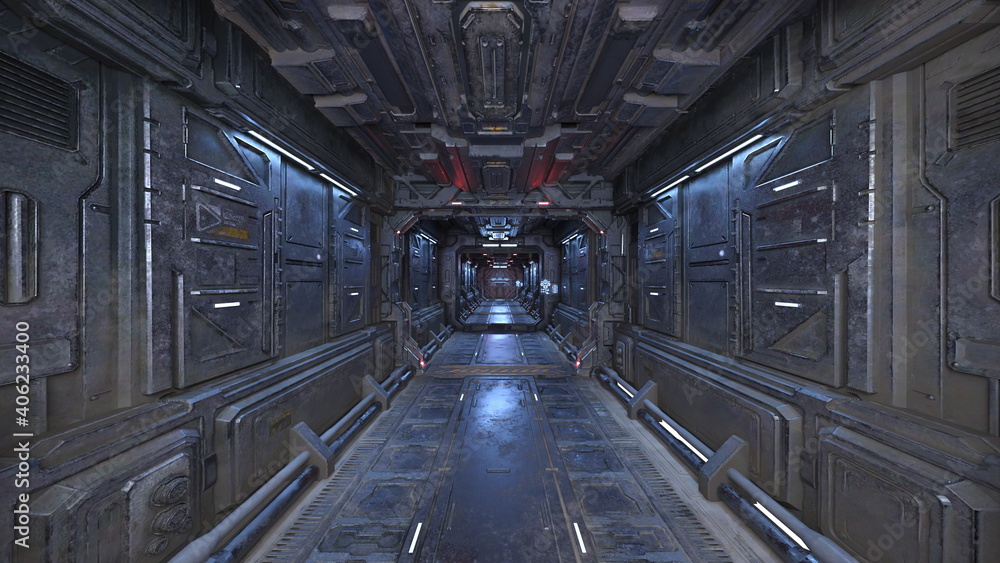 Fototapeta premium 未来的建物