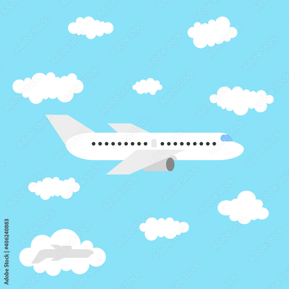 Plane icon. Vector illustration.