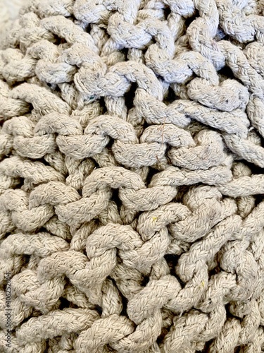 close up of a rope