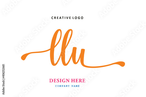 LLU lettering logo is simple, easy to understand and authoritative