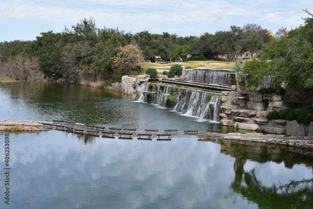 bridge in the park