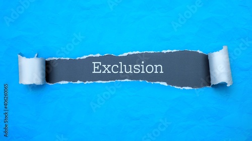 Fotografía Exclusion