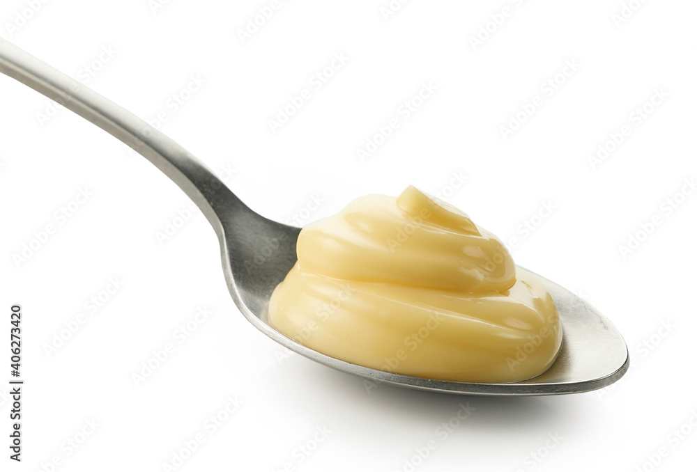 spoon of mayonnaise spoon of mayonnaise