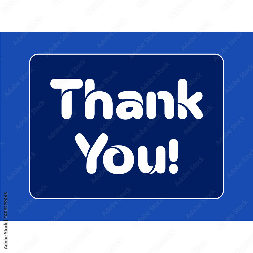 thank you sentence in the middle of the dark blue box thank you sentence in the middle of the dark blue box