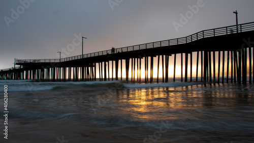 Pismo Beach California Sunset  California Coastline