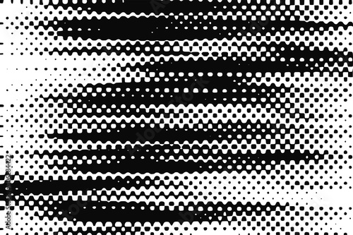 Vector halftone dots background, fading dot effect. Grunge style.