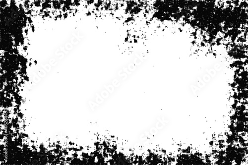 Vector background in grunge style, frame