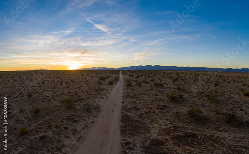 road in the desert